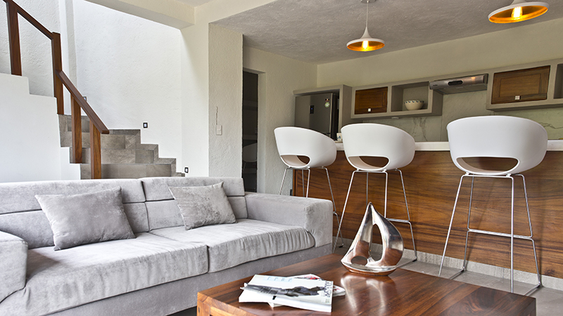 Punta Marina 01 - Zihuatanejo Vacation Rentals Living Room Interior Design